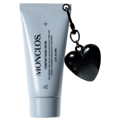 Monclos Comfort Hand Cream With Keyring 30ml (Tender Garden)